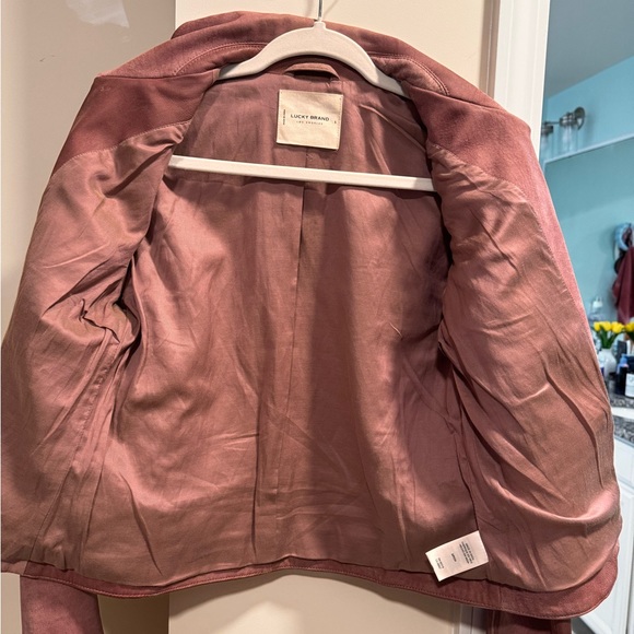 Authentic leather moto jacket LUCKY BRAND - Picture 5 of 7